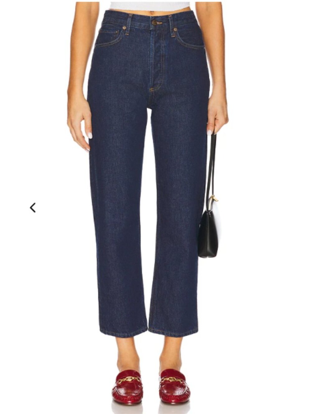 AGOLDE 90's Pinch Waist Crop Jeans in Foxley Size 24